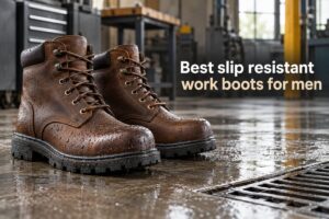 Best slip resistant work boots for men