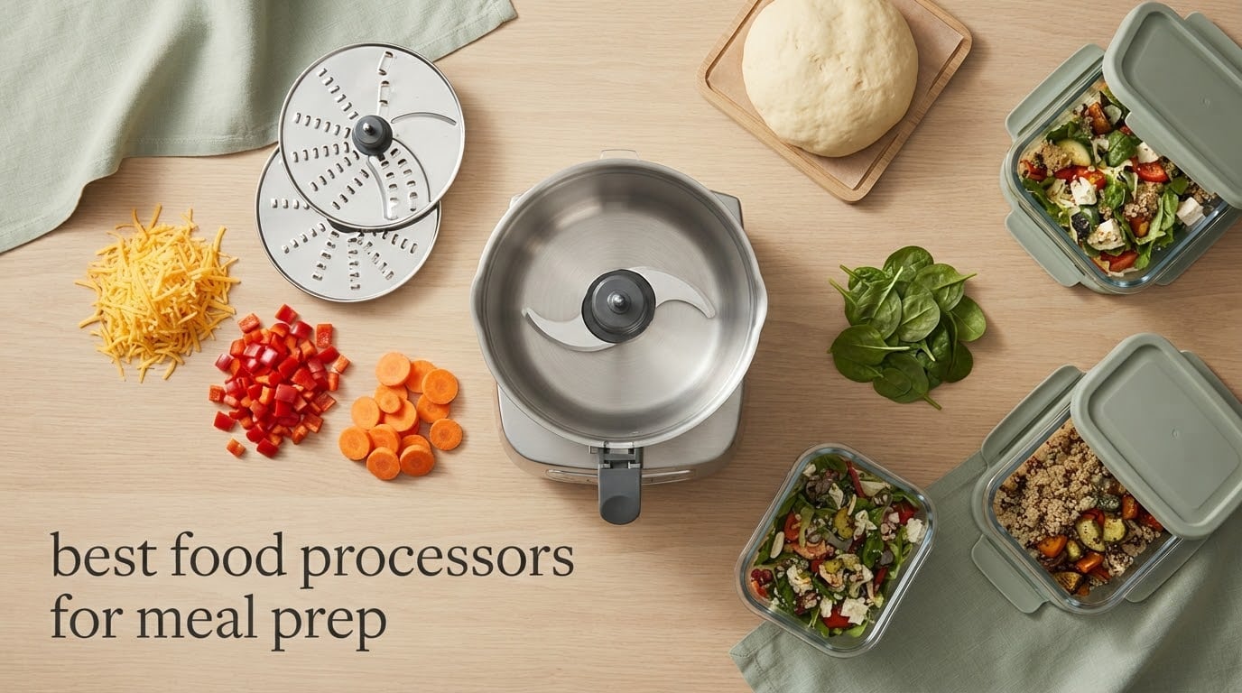 best food processors for meal prep