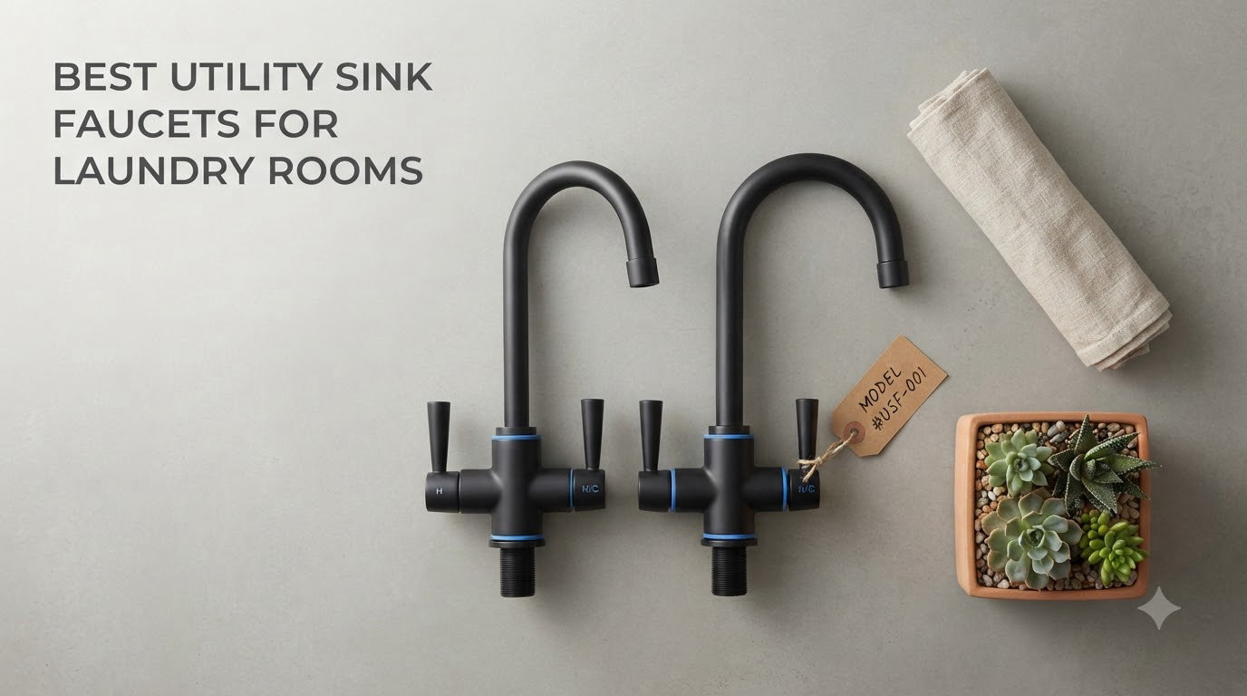 best utility sink faucets for laundry rooms