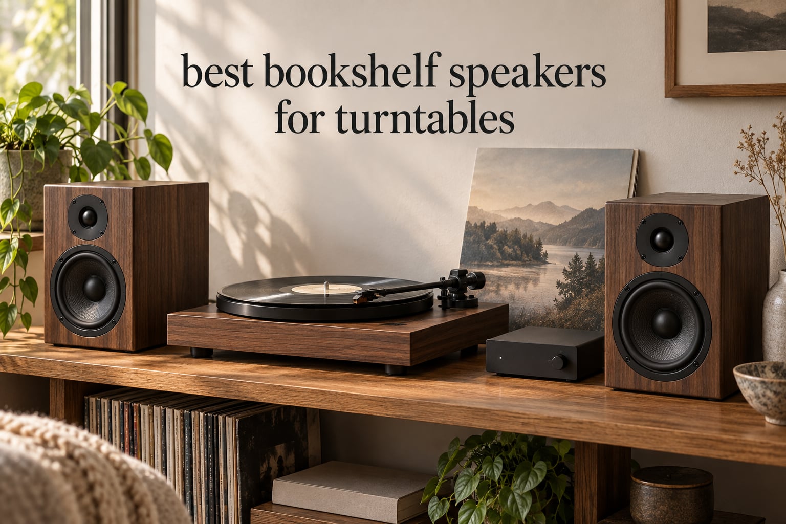 best bookshelf speakers for turntables