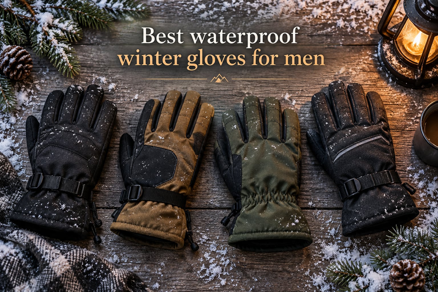 Best waterproof winter gloves for men