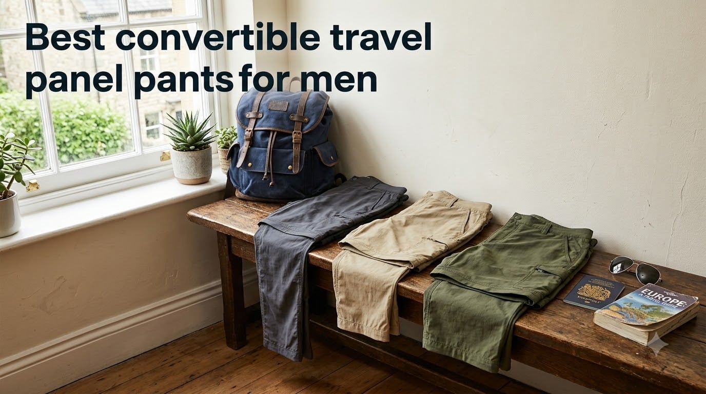 Best convertible travel pants for men