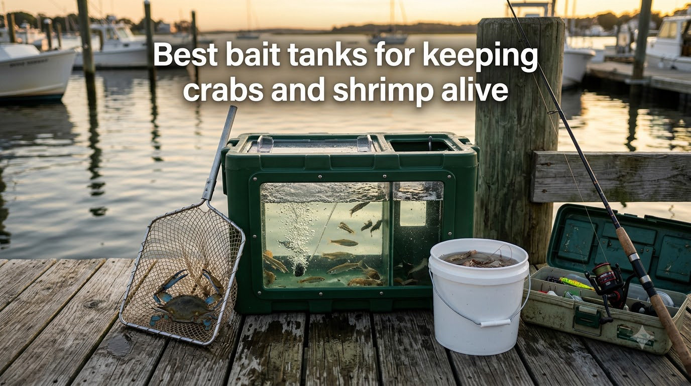 Best bait tanks for keeping crabs and shrimp alive