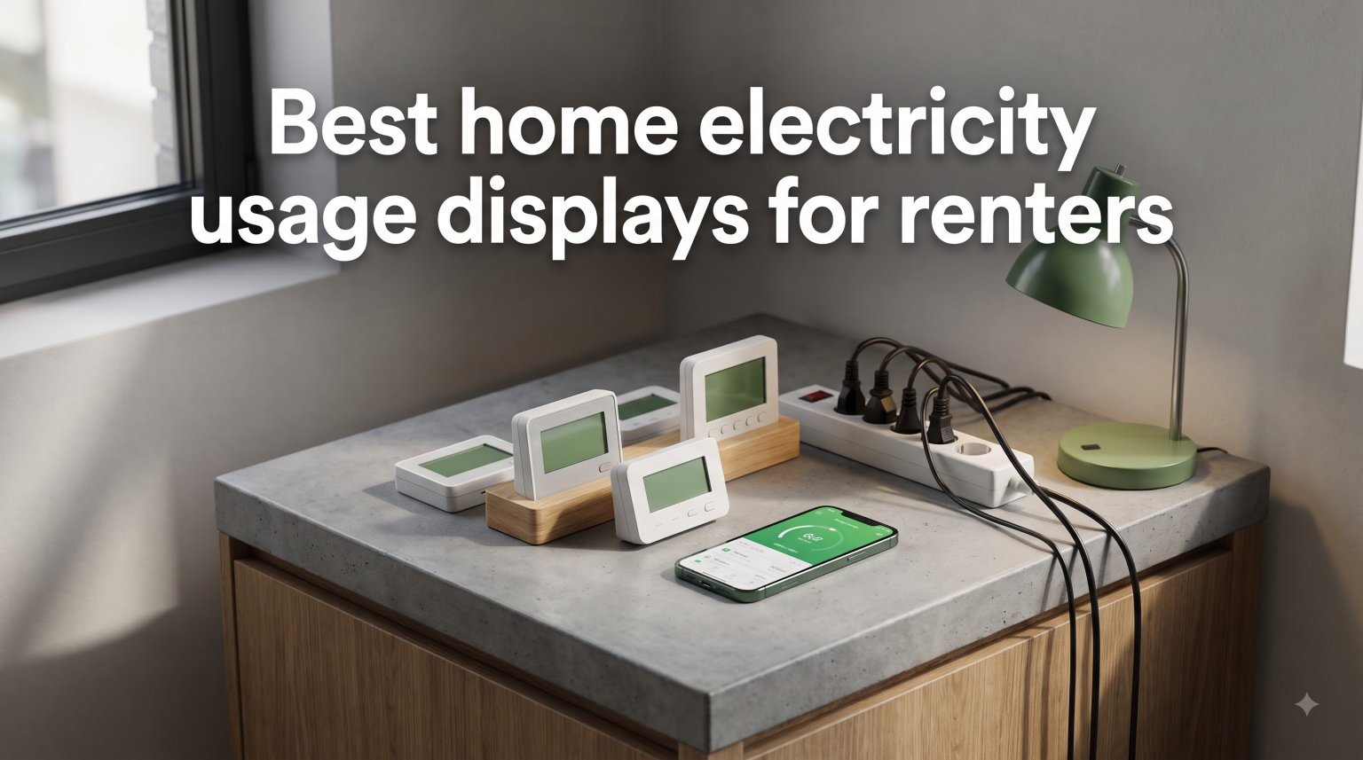 Best home electricity usage displays for renters