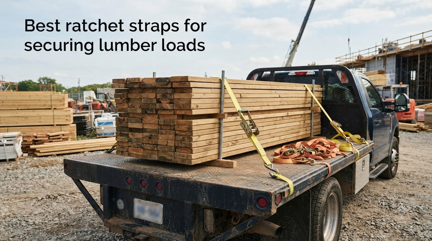 Best ratchet straps for securing lumber loads