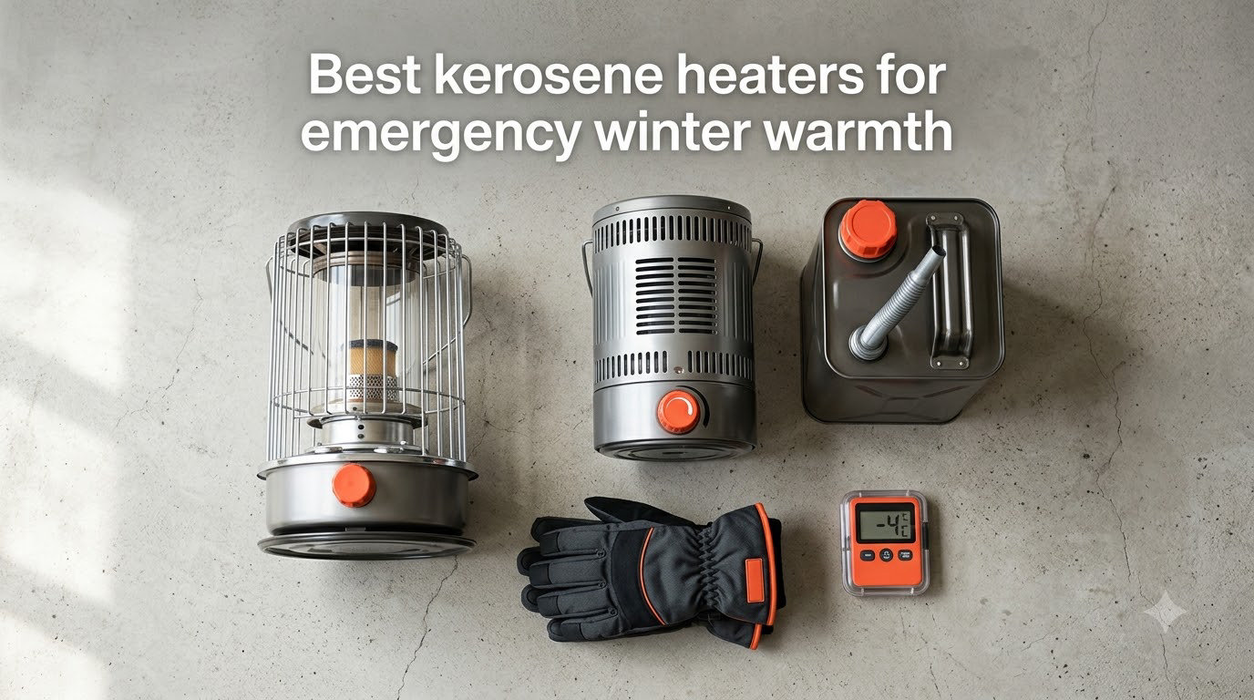 Best kerosene heaters for emergency winter warmth