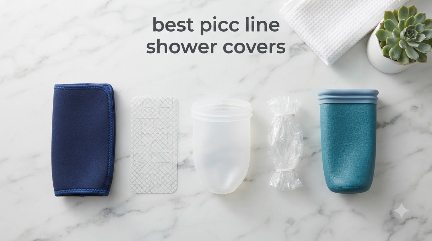 best picc line shower covers