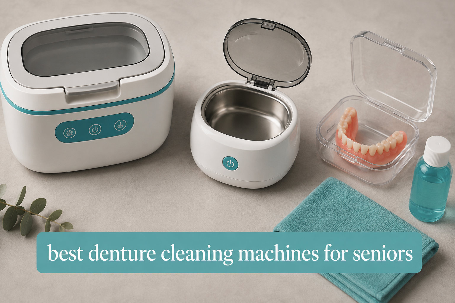 best denture cleaning machines for seniors