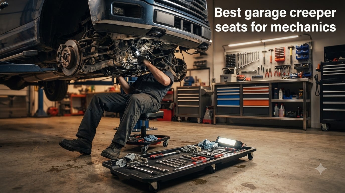 Best garage creeper seats for mechanics