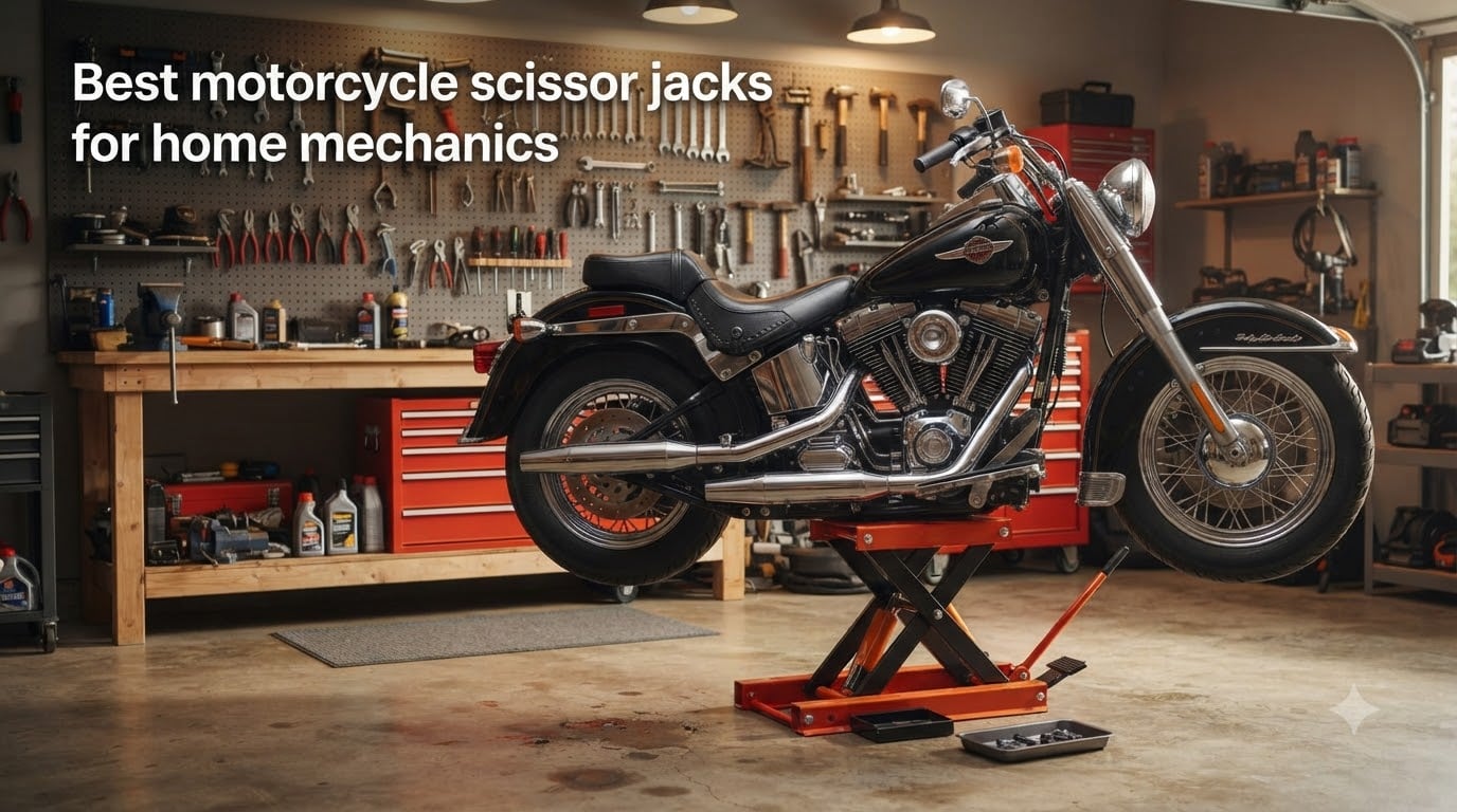 Best motorcycle scissor jacks for home mechanics