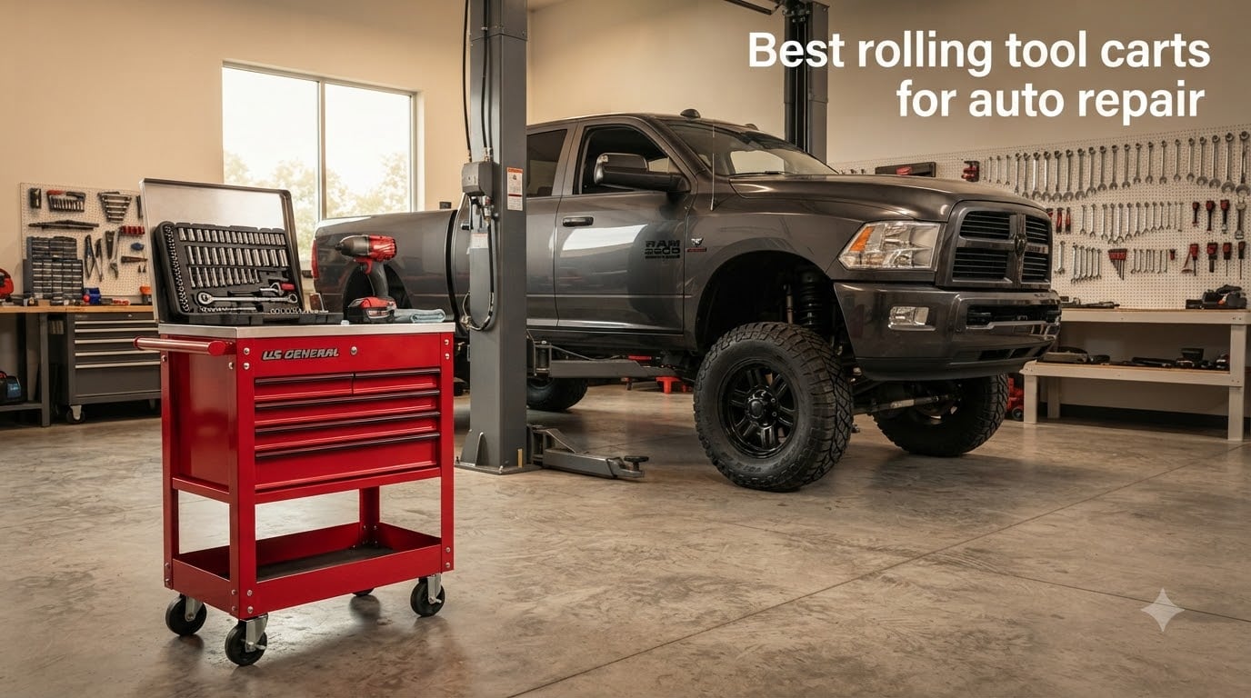 Best rolling tool carts for auto repair