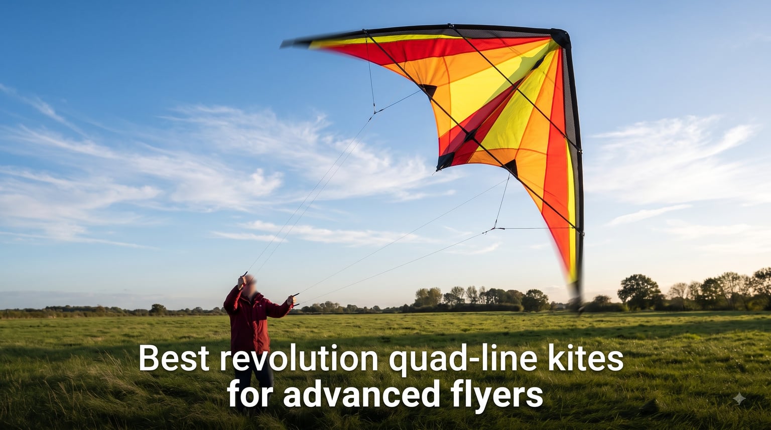 Best revolution quad-line kites for advanced flyers
