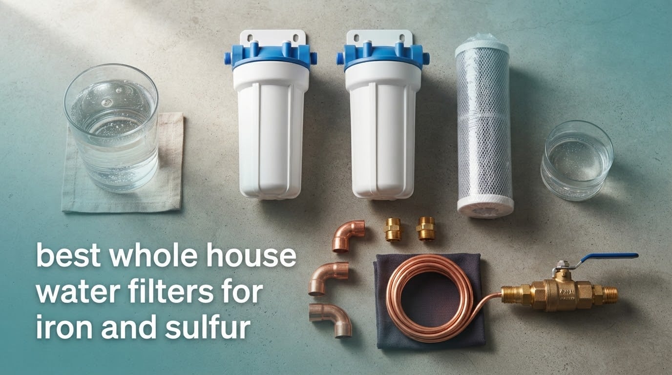 best whole house water filters for iron and sulfur