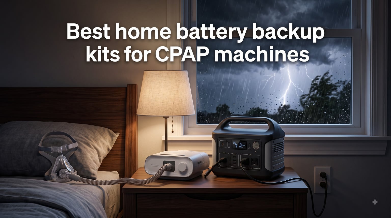 Best home battery backup kits for CPAP machines