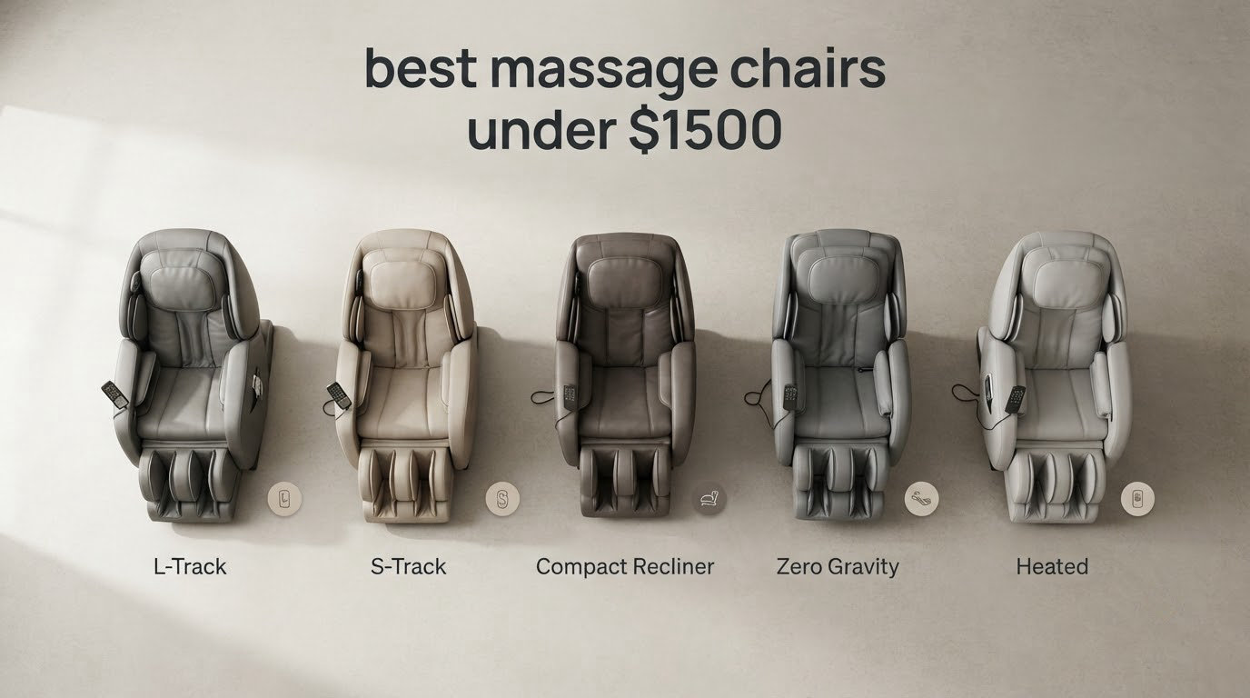 best massage chairs under $1500