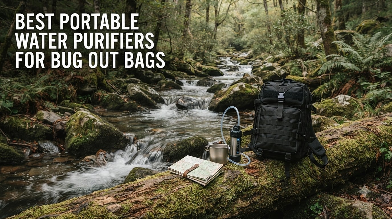 best portable water purifiers for bug out bags