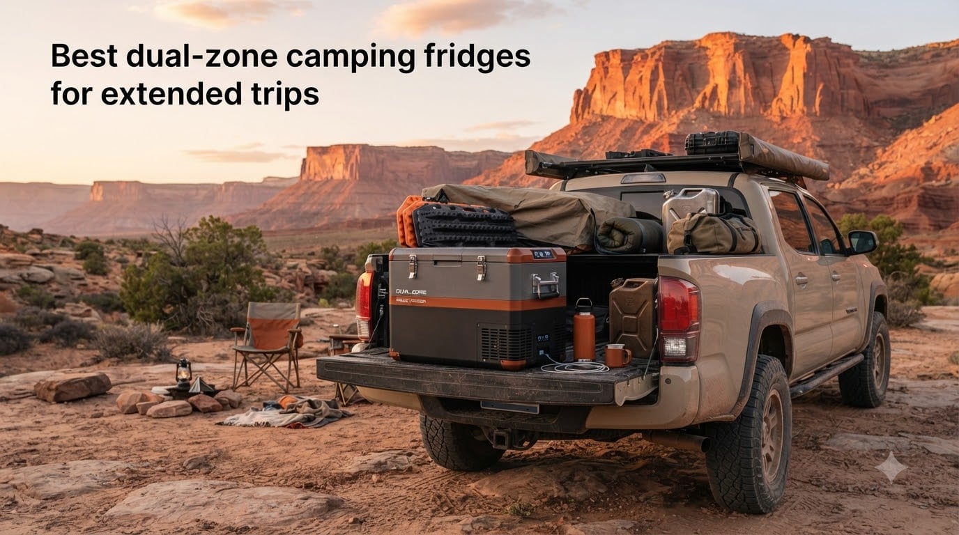 Best dual-zone camping fridges for extended trips