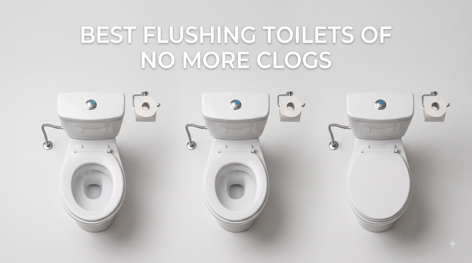 best flushing toilets of no more clogs