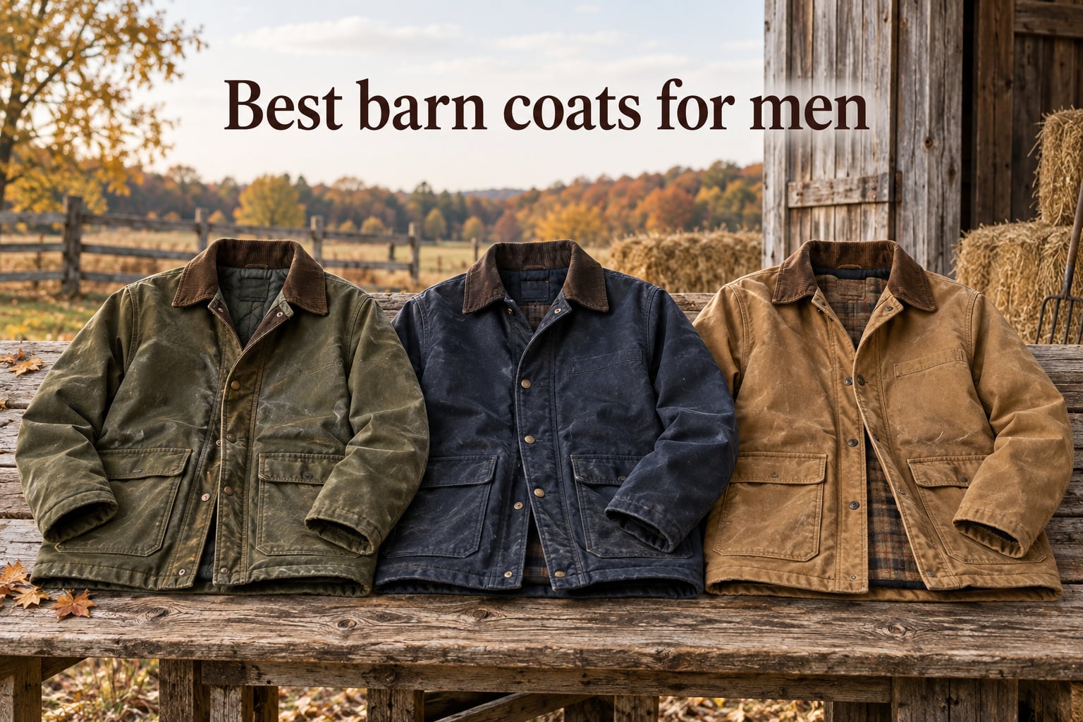 Best barn coats for men