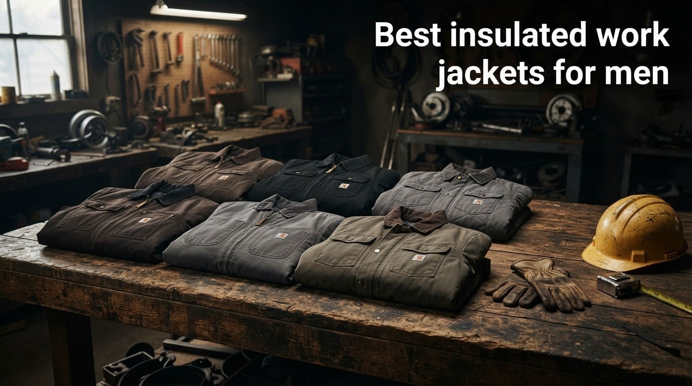 Best insulated work jackets for men