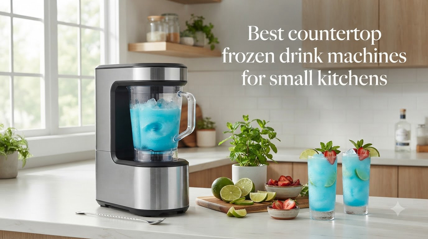 Best countertop frozen drink machines for small kitchens