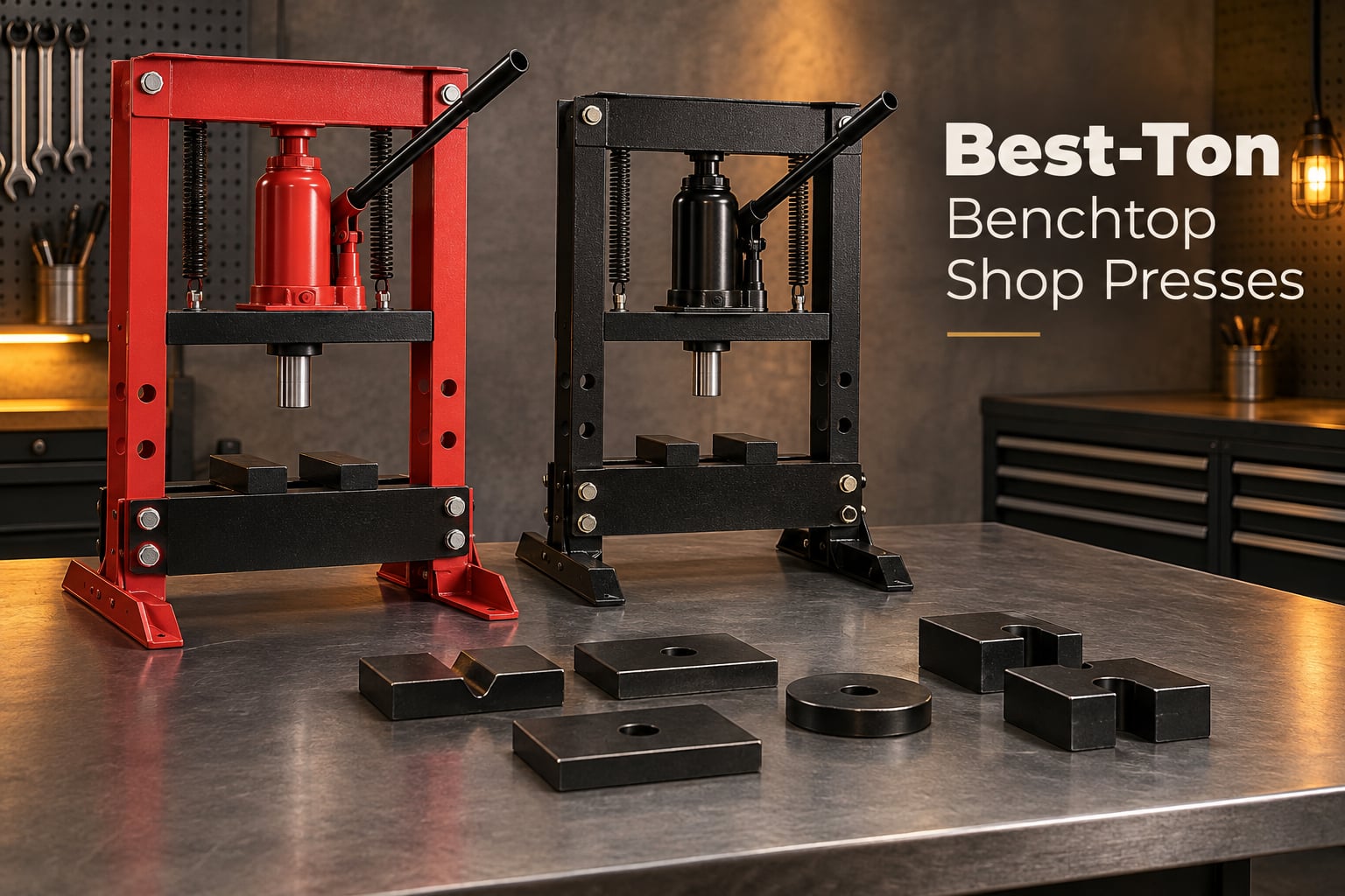 Best 12-Ton Benchtop Shop Presses