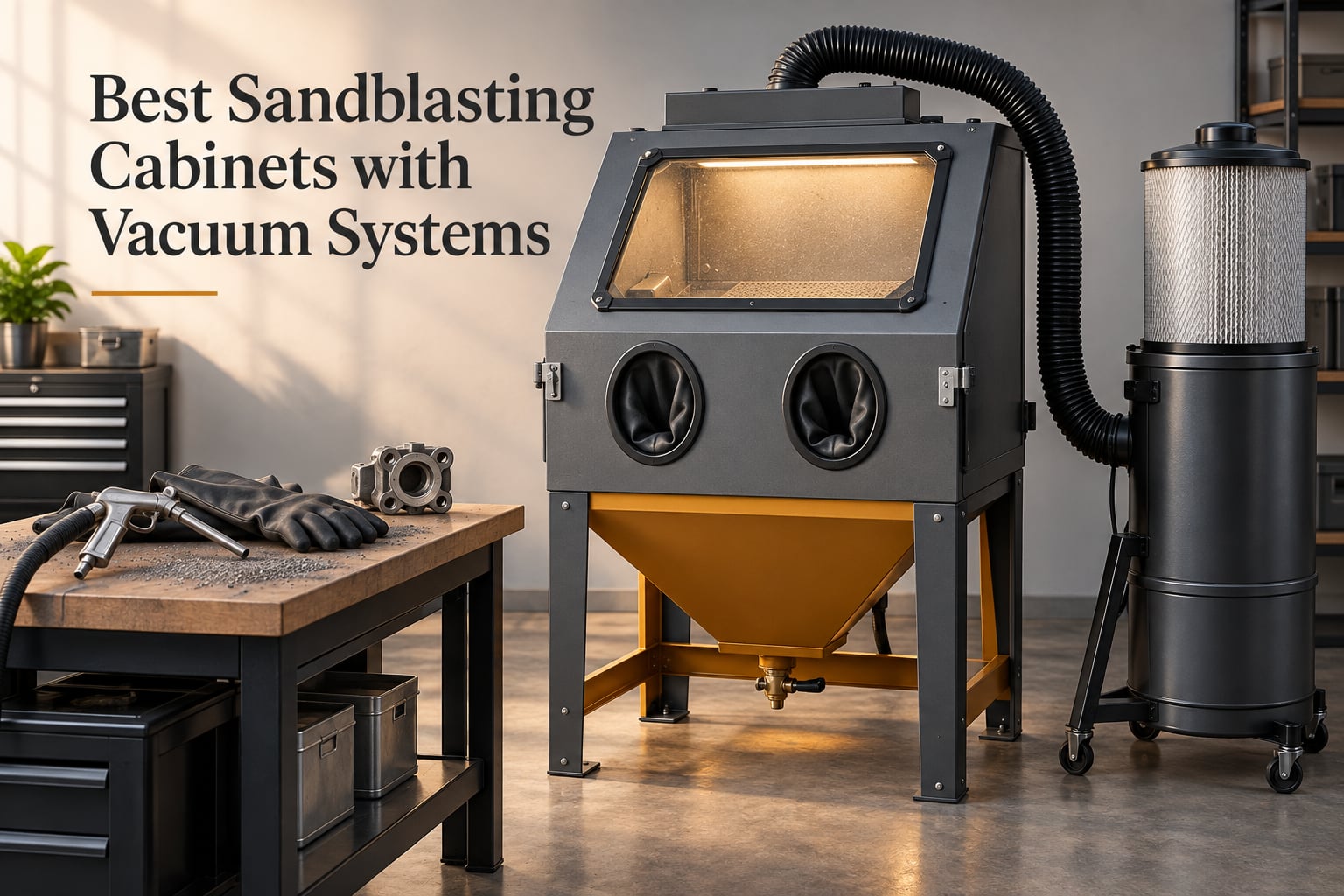 Best Sandblasting Cabinets with Vacuum Systems