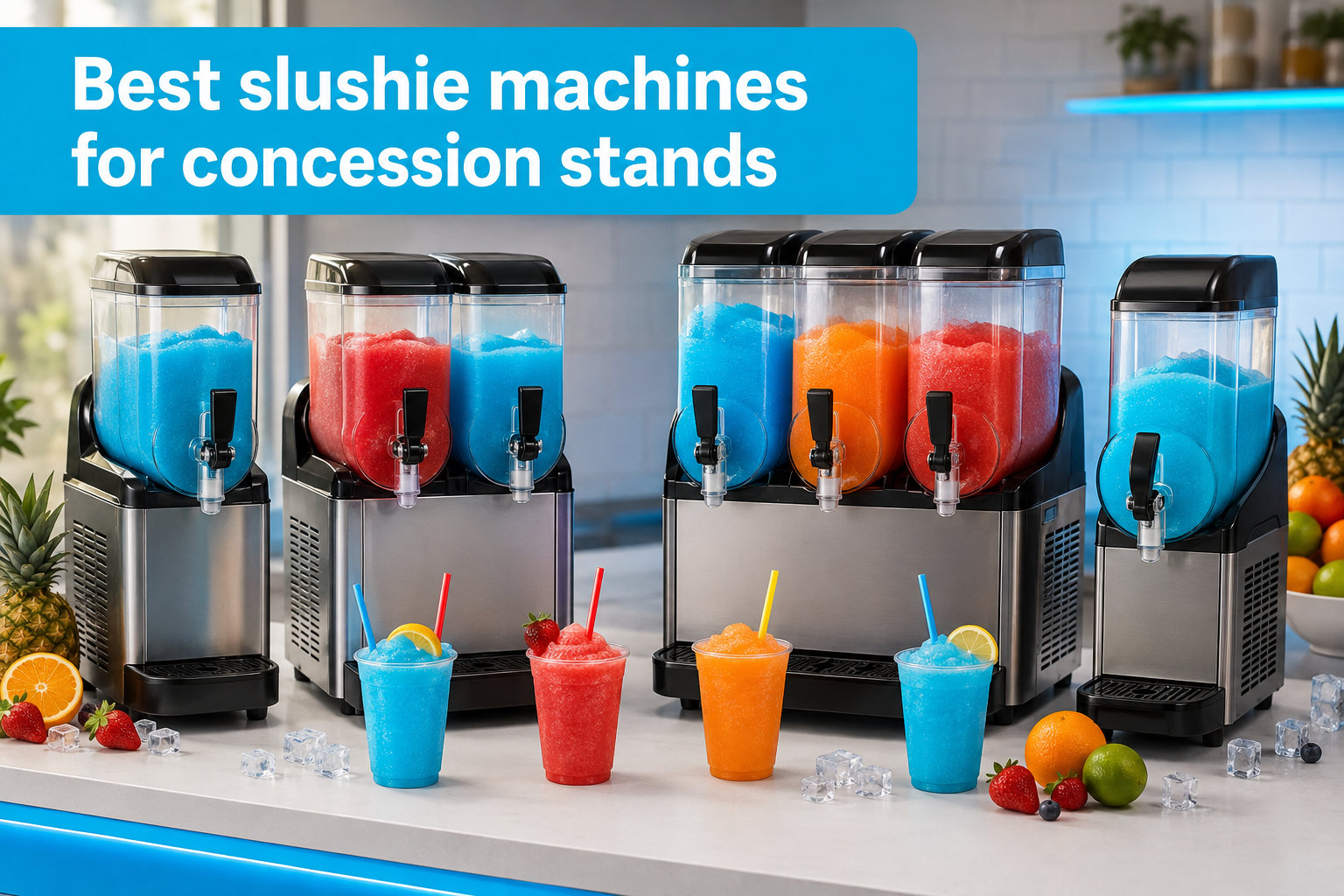 Best slushie machines for concession stands