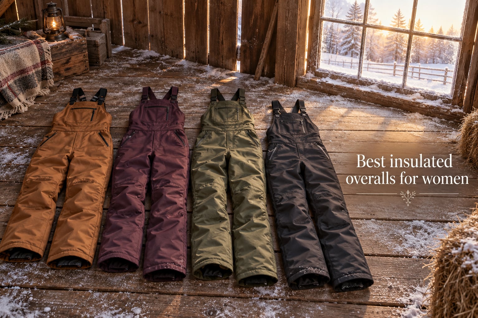 Best insulated overalls for women