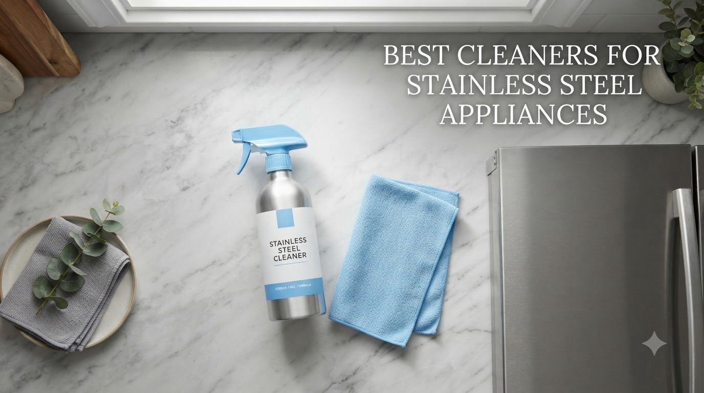 best cleaners for stainless steel appliances