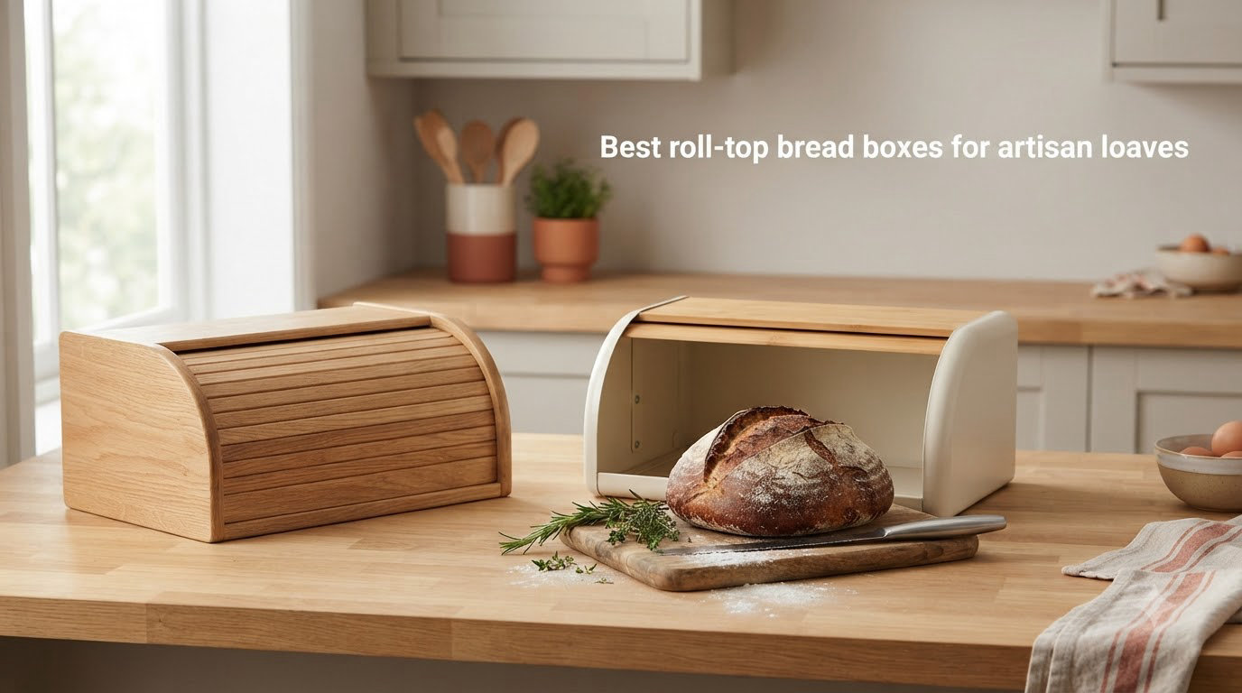 Best roll-top bread boxes for artisan loaves