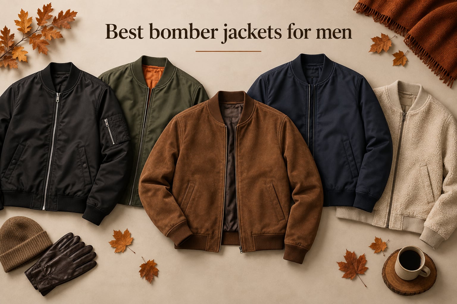Best bomber jackets for men