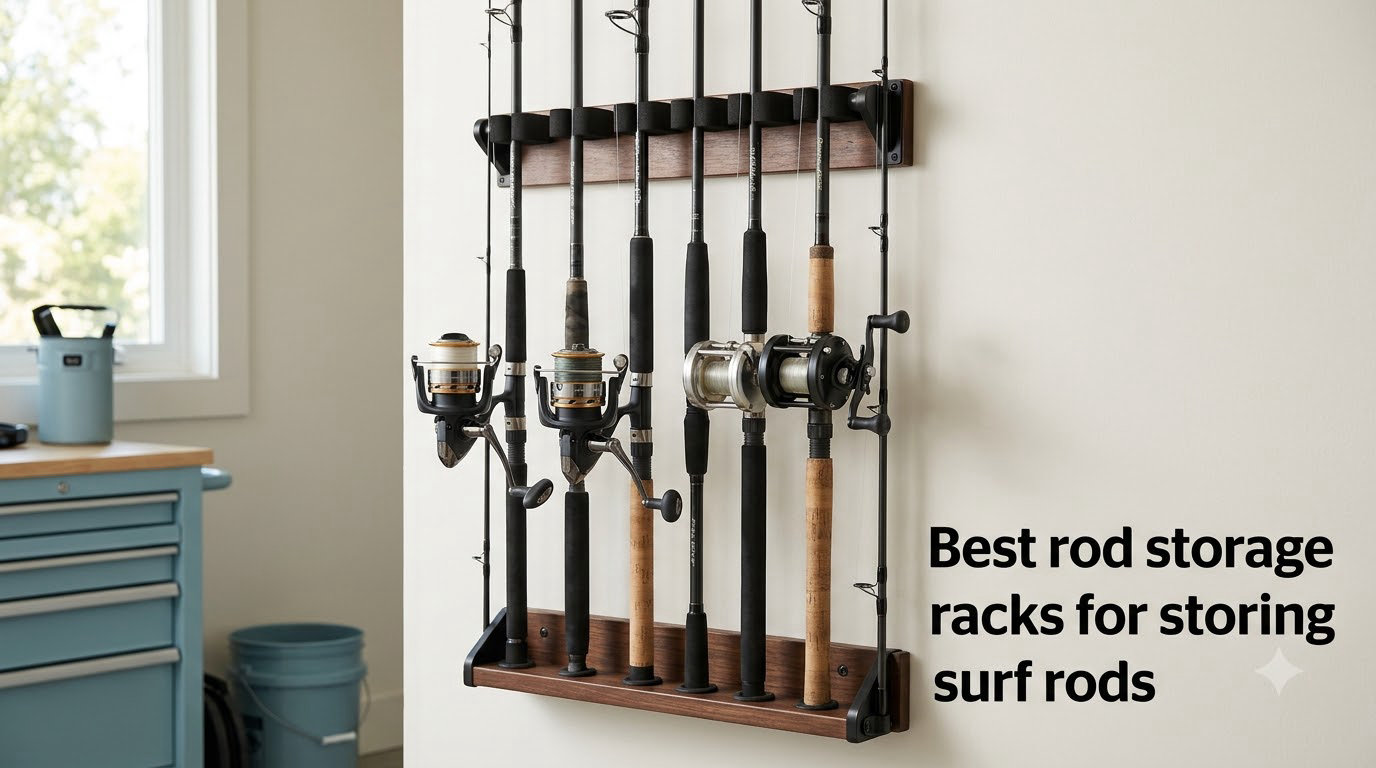 Best rod storage racks for storing surf rods