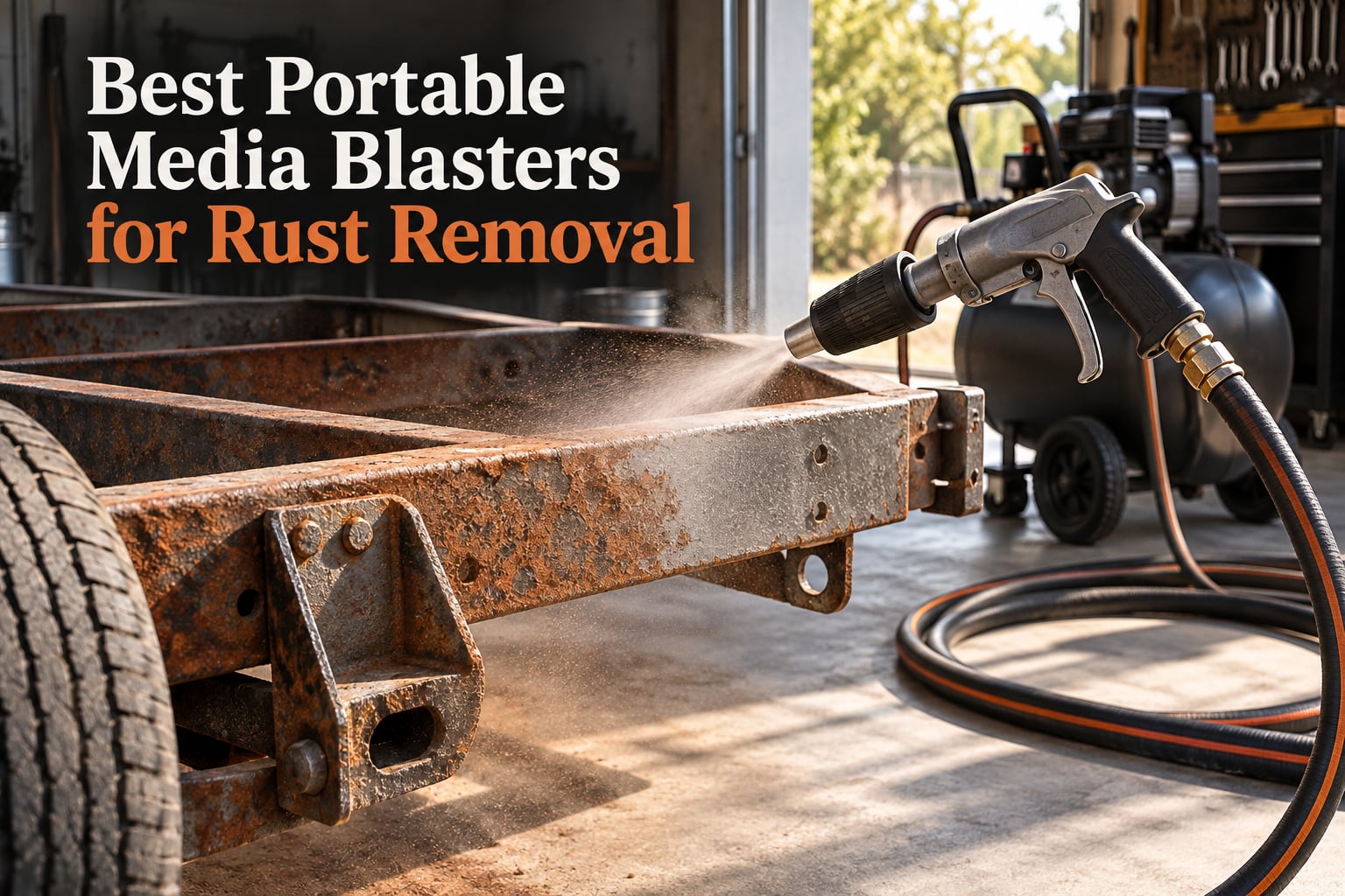Best Portable Media Blasters for Rust Removal