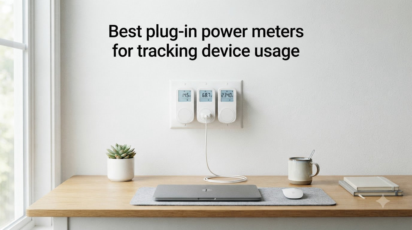 Best plug-in power meters for tracking device usage