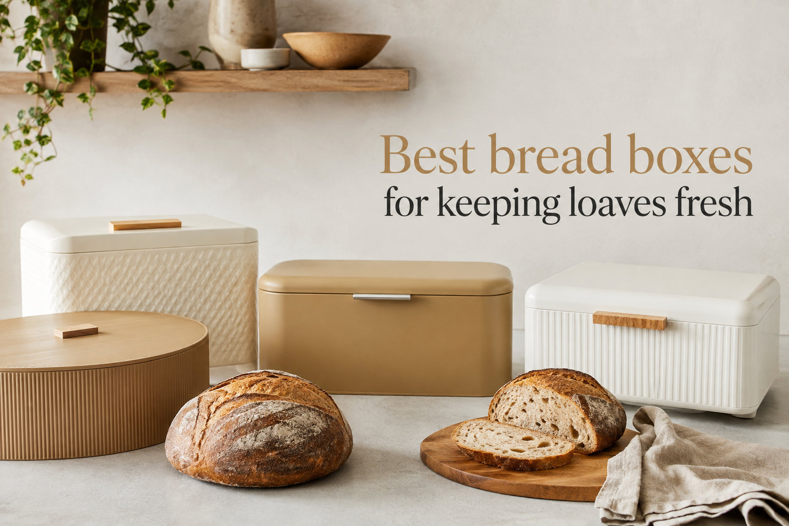 Best bread boxes for keeping loaves fresh