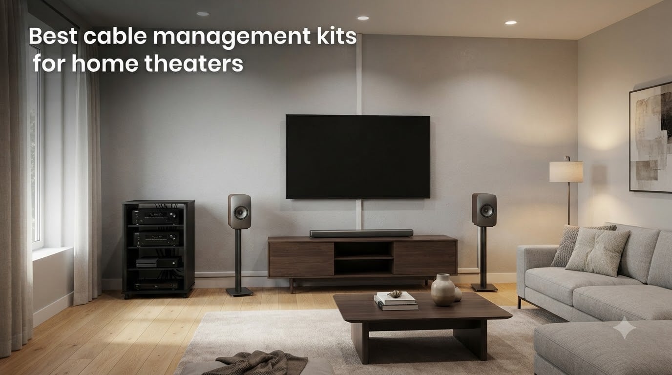 Best cable management kits for home theaters