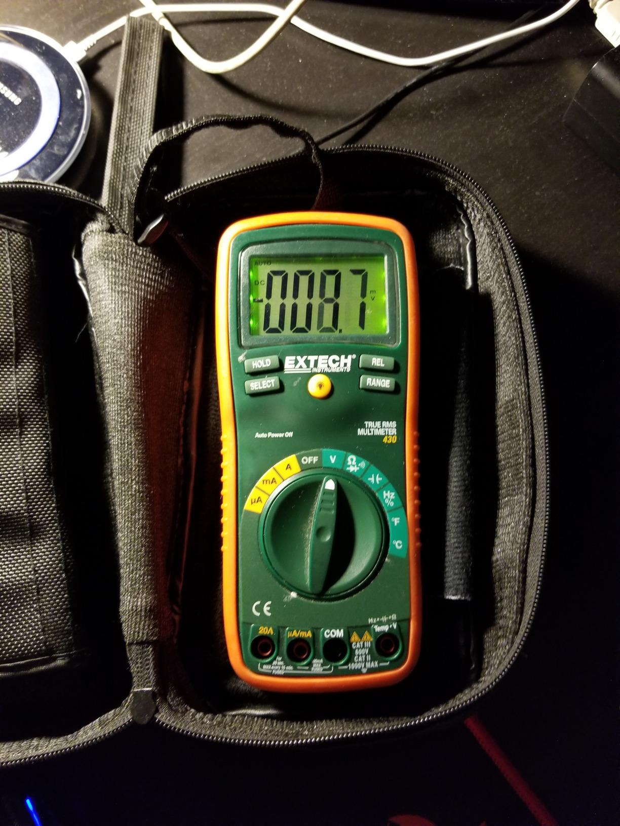 Extech EX430A True RMS Multimeter, 11-Function, Type K, Autoranging customer photo 1