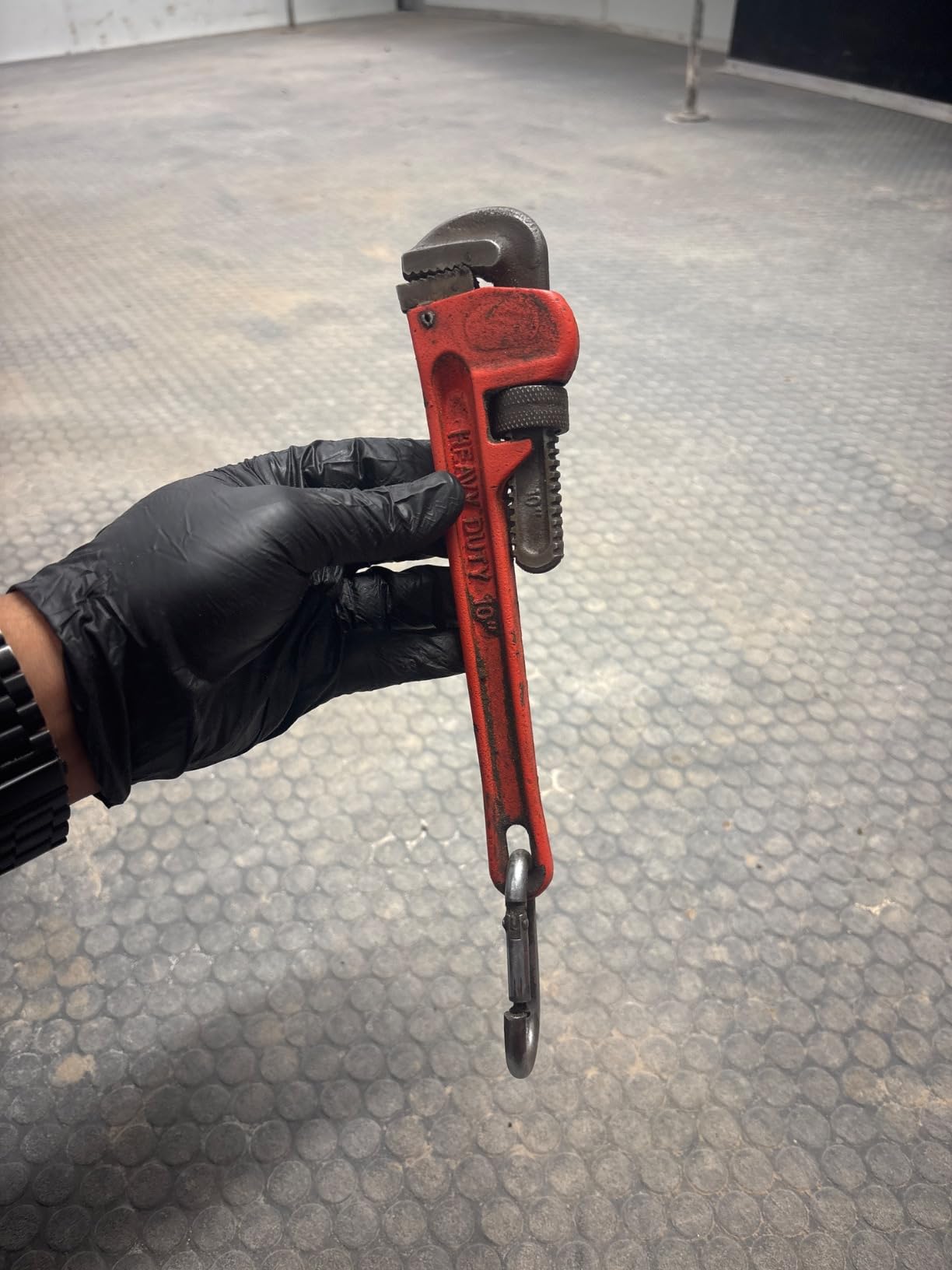 Performance Tool W1133-18B 18 in. Red Drop-Forged Steel Pipe Wrench customer photo 1