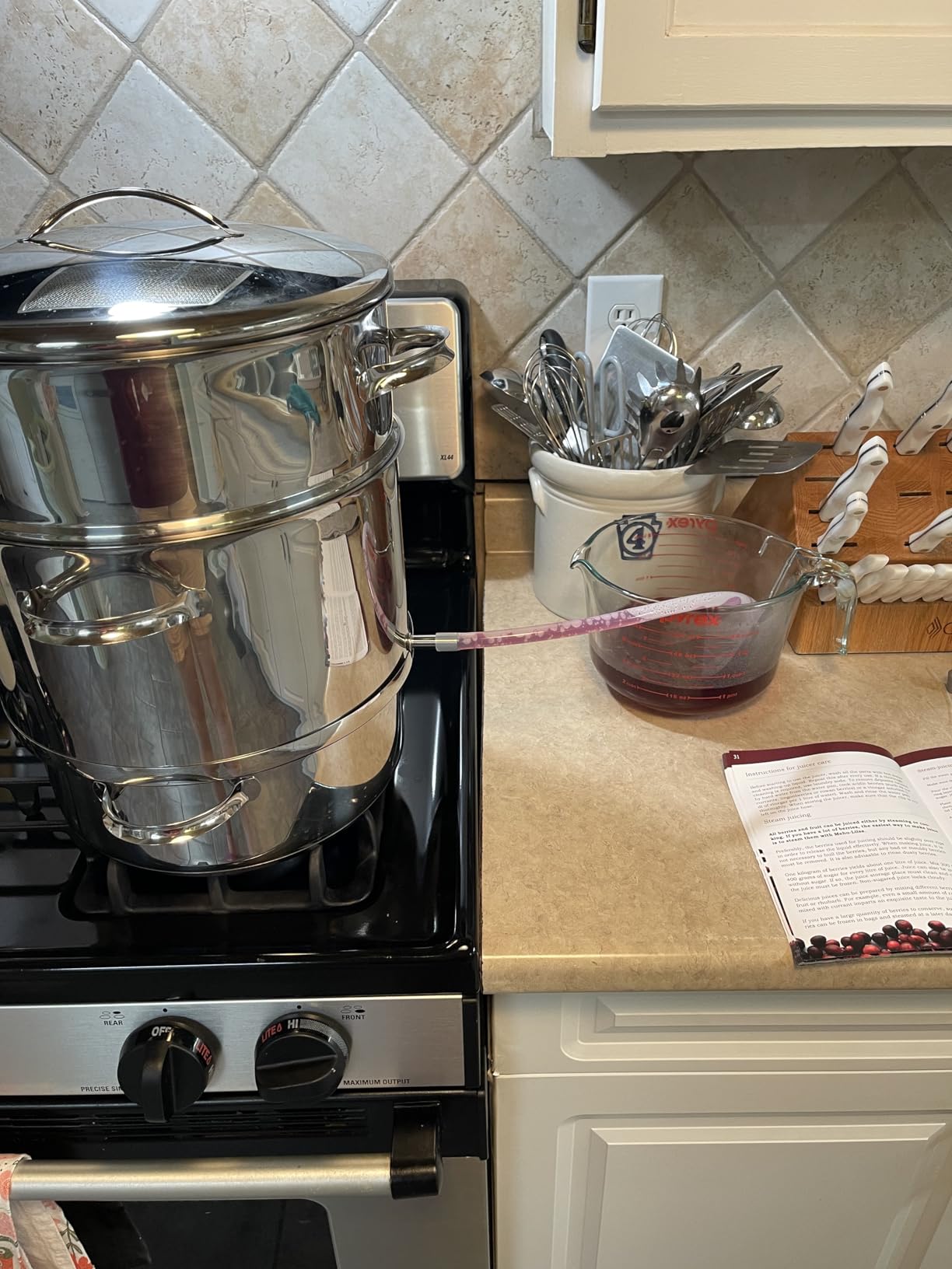 The Original Mehu-Liisa 11 Liter Stainless Steel Steam Juicer customer photo 2