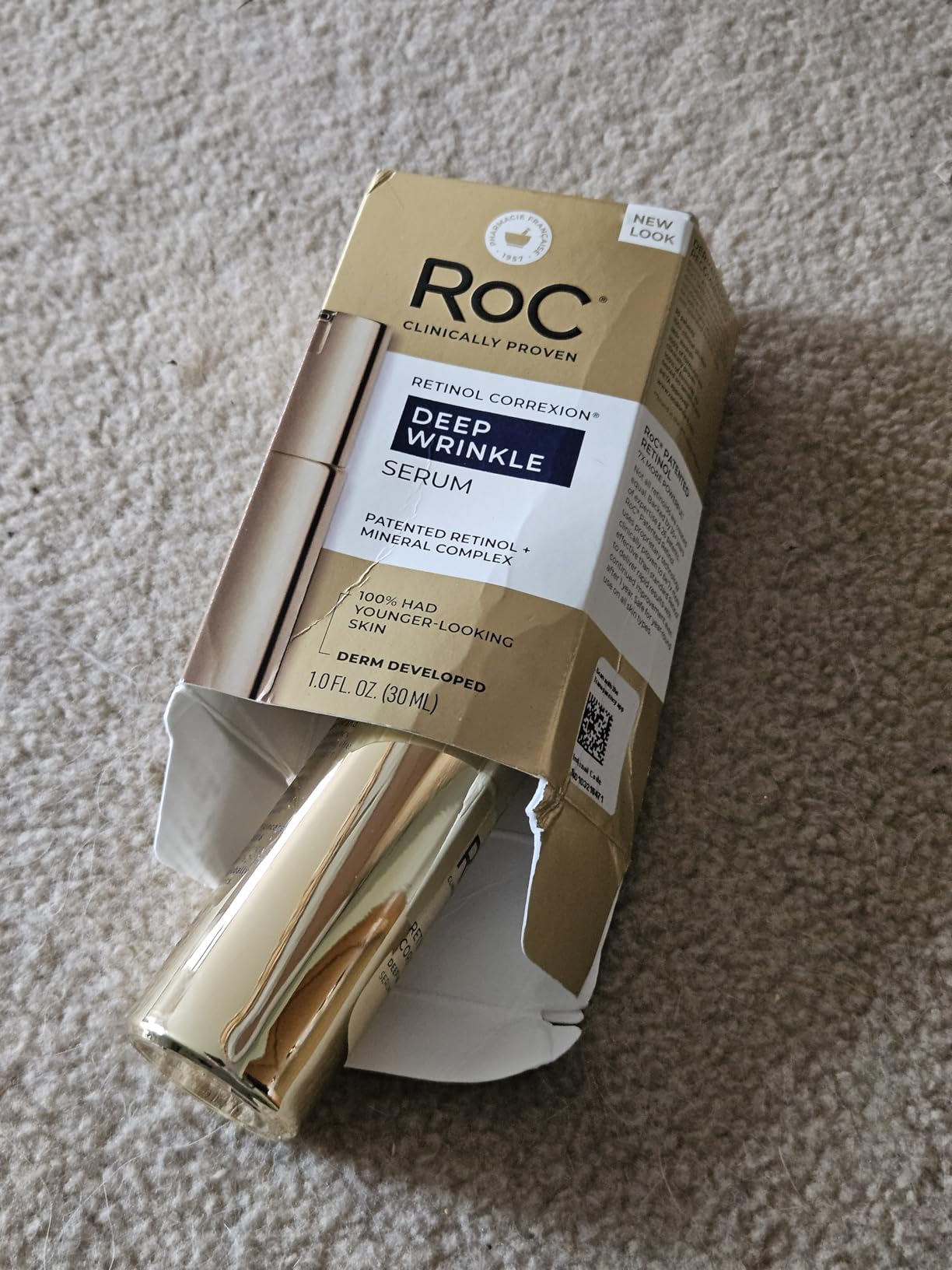 RoC Retinol Correxion Deep Wrinkle Retinol Face Serum, Ascorbic Acid, 1 0z customer photo 1