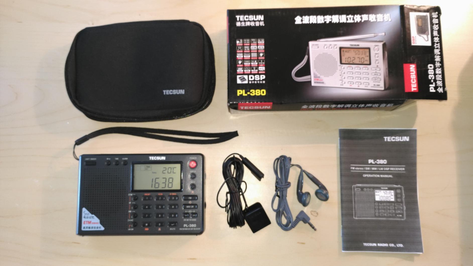 TECSUN PL-380 DSP FM Stereo. MW. SW. LW. World Band PLL Radio Receiver, LCD Display, ETM Function Added customer photo 2