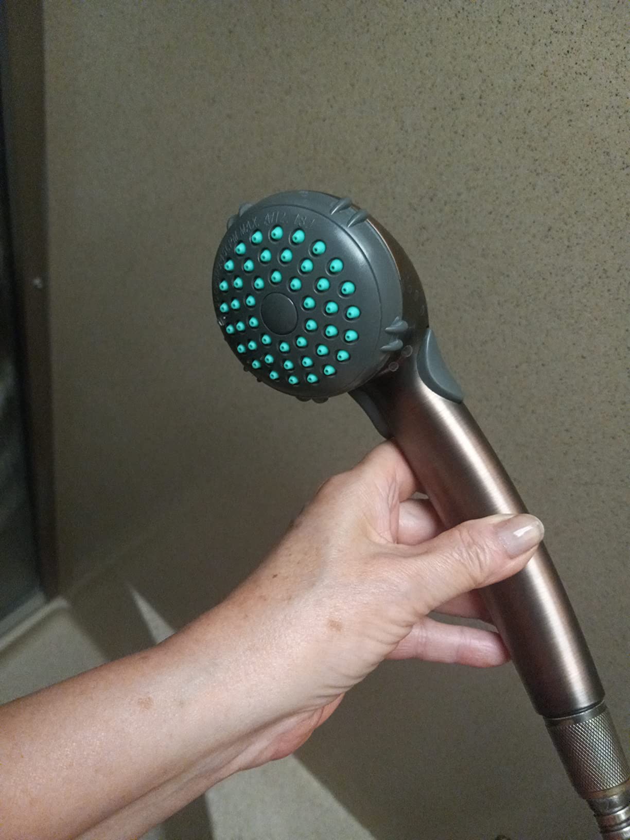 Dura Faucet DF-SA400-SN RV Handheld Shower Wand (Satin Nickel) customer photo 1