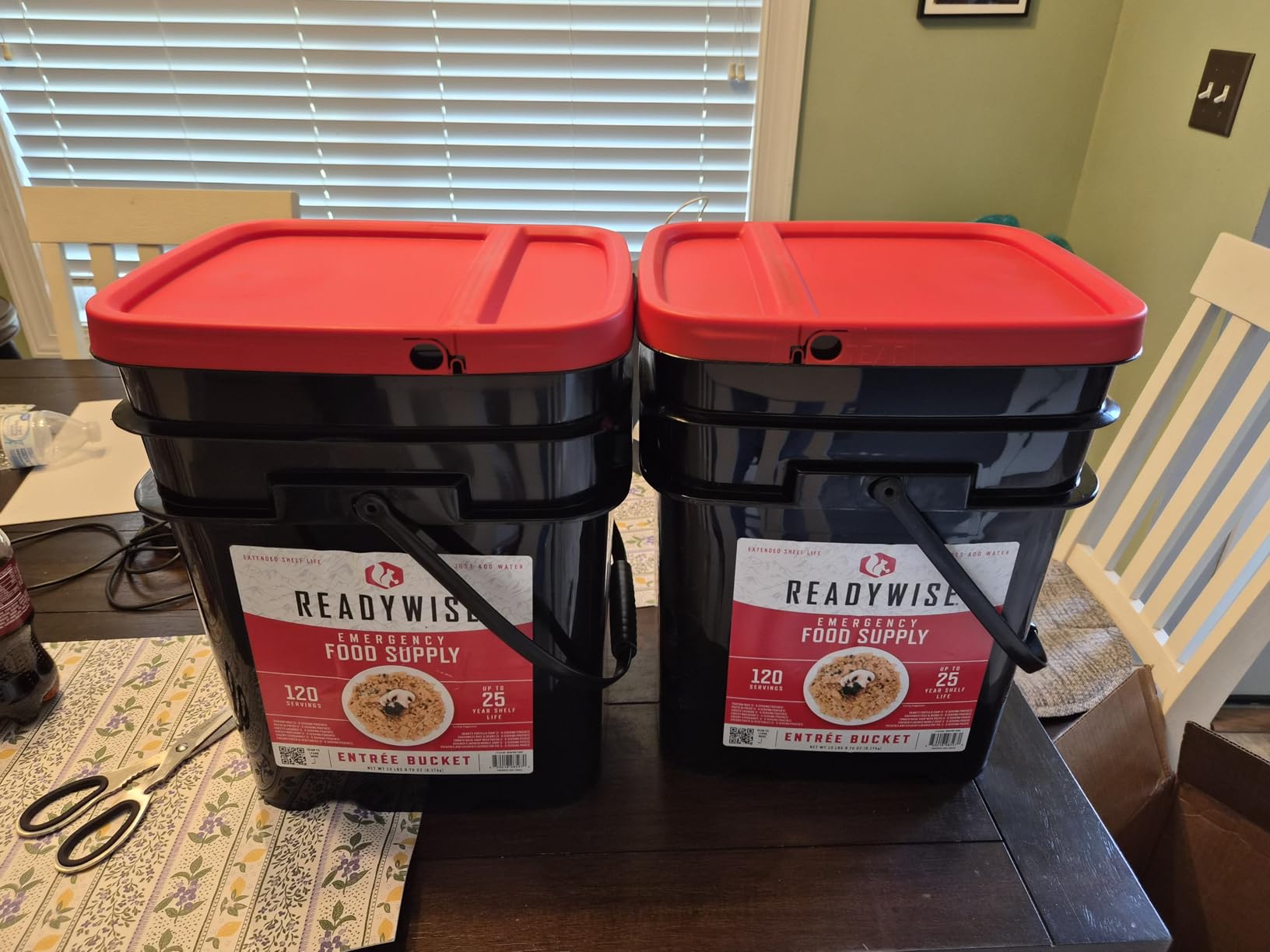 READYWISE Emergency Food Freeze Dried, Survival Supply 360 Servings customer photo 1