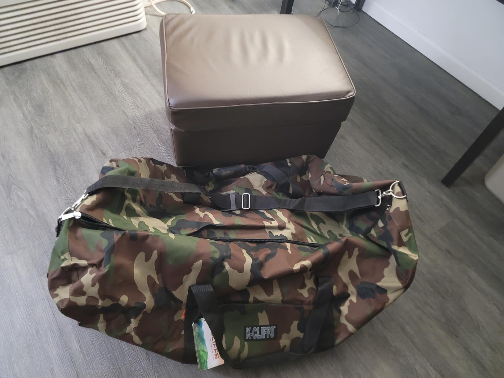 Heavy Duty Cargo Duffel Large Sport Gear Drum Set Equipment Hardware Travel Bag Rooftop Rack Bag customer photo 1