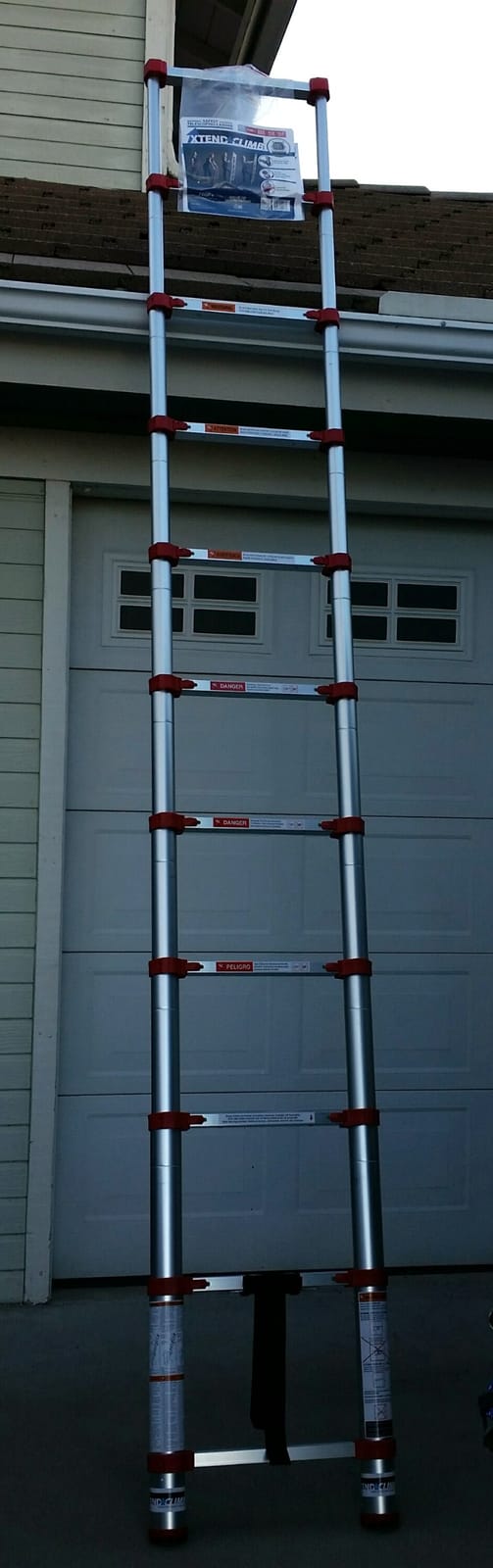Xtend & Climb 785P+ Telescopic Ladder (15.5 FT - 250 LBS) customer photo 1