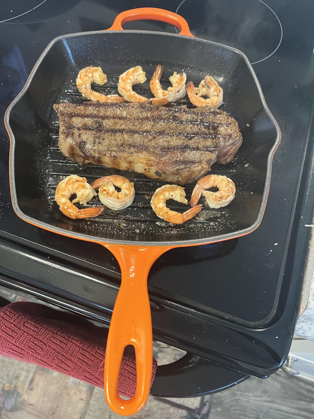 Le Creuset Square Grill customer photo 2
