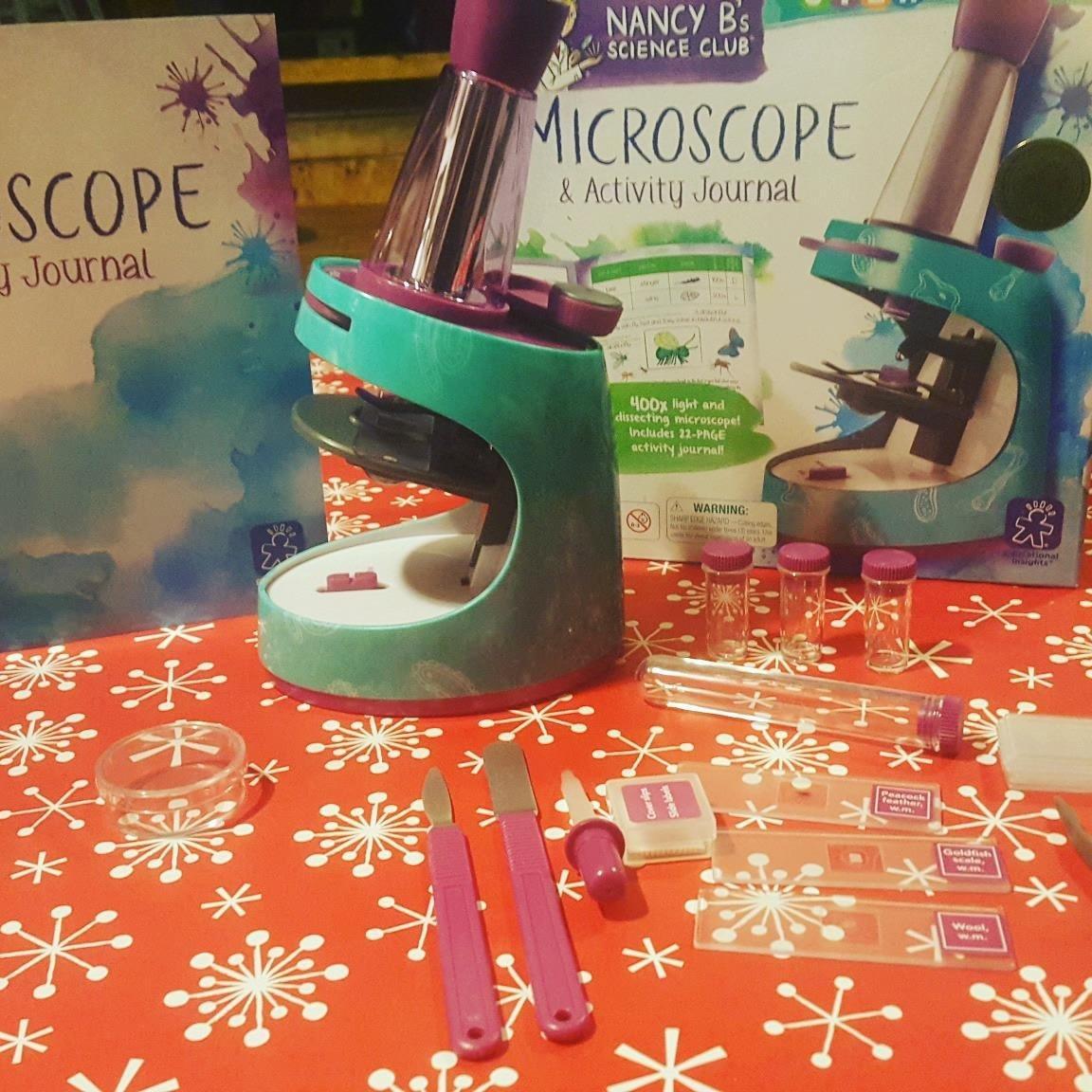 Educational Insights Nancy B's Science Club Microscope for Kids, Microscope Kit, Gift for Boys & Girls, Ages 8-12 customer photo 1