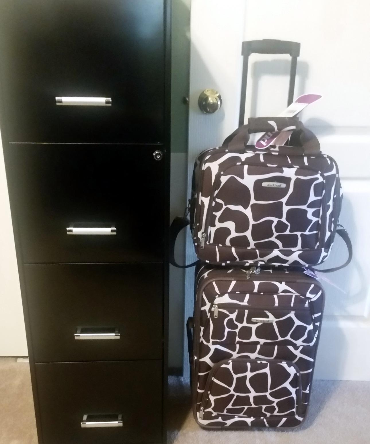 Rockland Fashion Softside 2 Piece Luggage Set, Expandable, (14