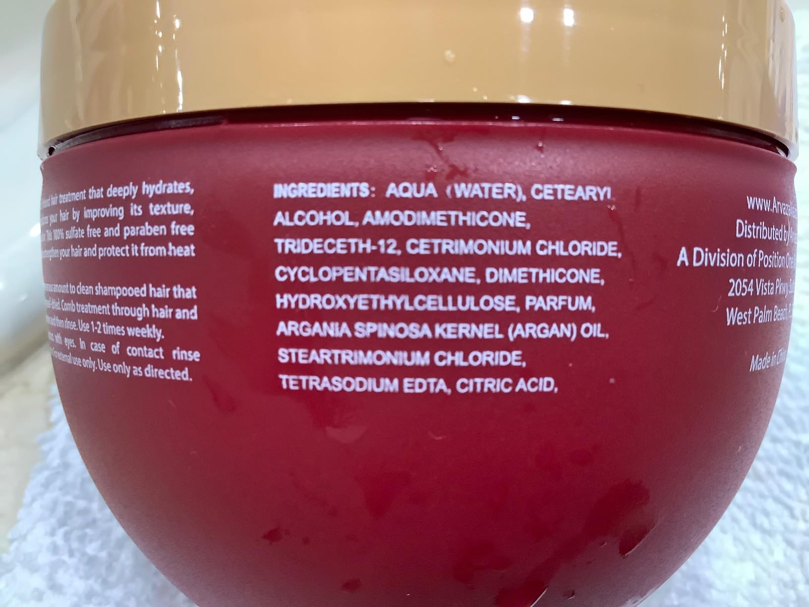Arvazallia Argan Hair Mask customer photo 2